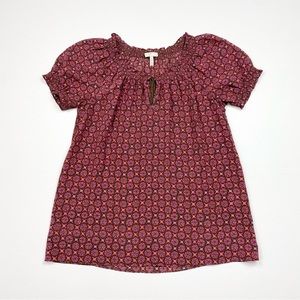 Women’s Joie 100% Silk Puff Sleeve Blouse/Top Size XS